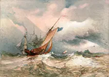 A Breezy Day 1822, (c1900). Creator: Unknown