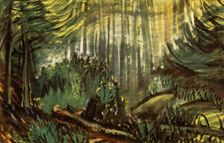 A British Columbian Forest 1941. Creator: Emily Carr