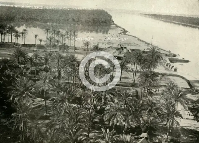 'A British Position on the River Tigris', (1919). Creator: Unknown.