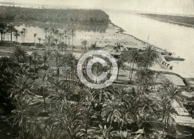 'A British Position on the River Tigris', (1919). Creator: Unknown.