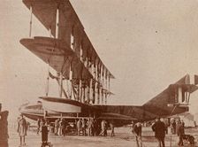 A British triplane flying boat, c1918 (1919). Artist: RAF photographer