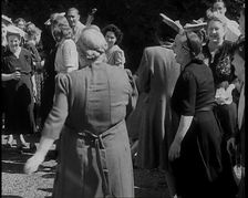 A British Woman Dancing in the Open Air and Sunshine and Kicking Her Leg up High Towards..., 1938. Creator: British Pathe Ltd