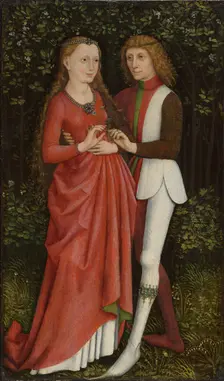 A Bridal Couple, c. 1470. Creator: Unknown