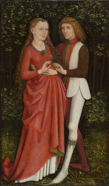 A Bridal Couple, c. 1470. Creator: Unknown