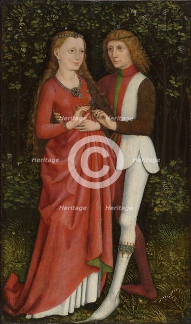 A Bridal Couple, c. 1470. Creator: Unknown.