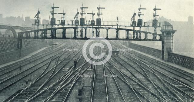 'A Bridge of Signals', 1922. Creator: Unknown.