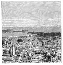 A bridge over the river Tigris, Diyarbakir, Turkey, 1895