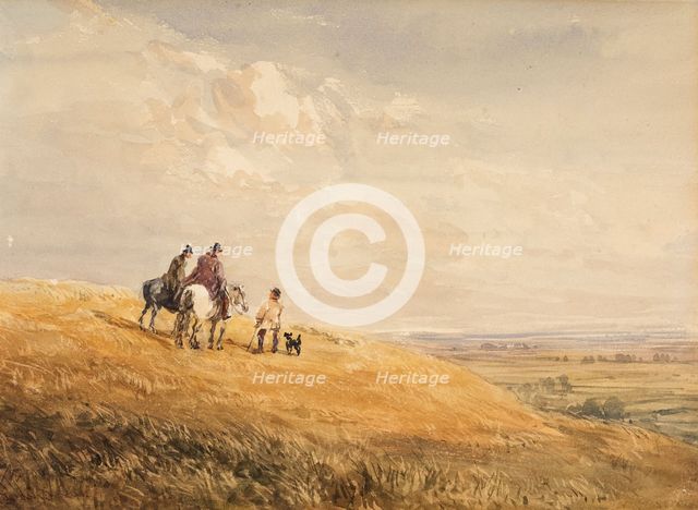 A Bright Day, 1832-38. Creator: David Cox the Elder.