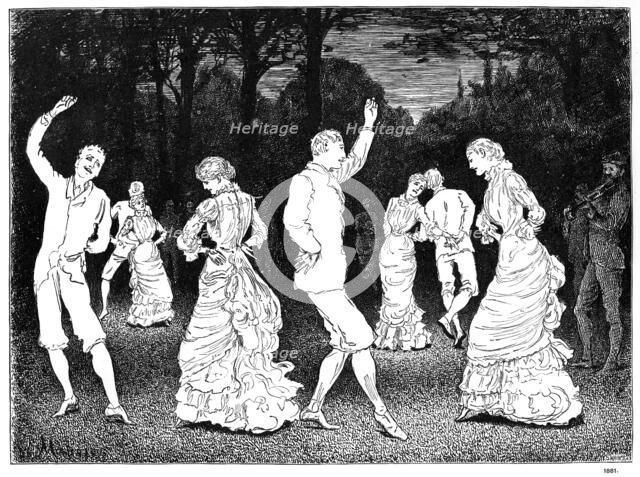 'A Brilliant Idea', 1881 (1891). Artist: George du Maurier