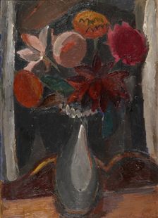 A Bunch of Dark Flowers, 1919. Creator: Gustave De Smet