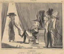 A Buckarest, 19th century. Creator: Honore Daumier