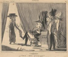 A Buckarest, 19th century. Creator: Honore Daumier