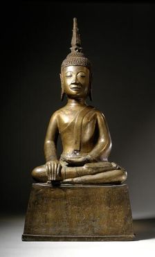A Buddha, 1890. Creator: Unknown