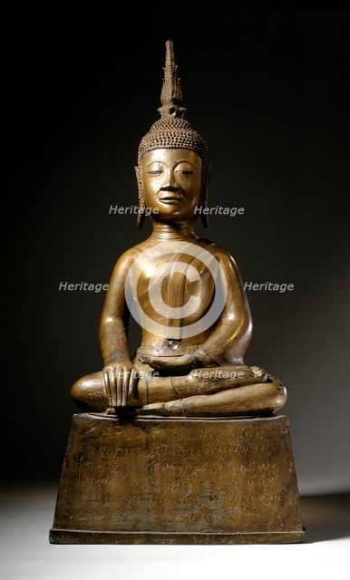 A Buddha, 1890. Creator: Unknown.