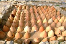 A building with amphoras in Mesembria, Greece. Creator: Samuel Magal