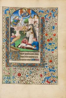 A Burial; Book of Hours, about 1440-1450. Creator: Workshop of the Bedford Master