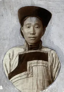 A Buriat from Zabaikal'skai Oblast, 1905. Creator: L Veniukov