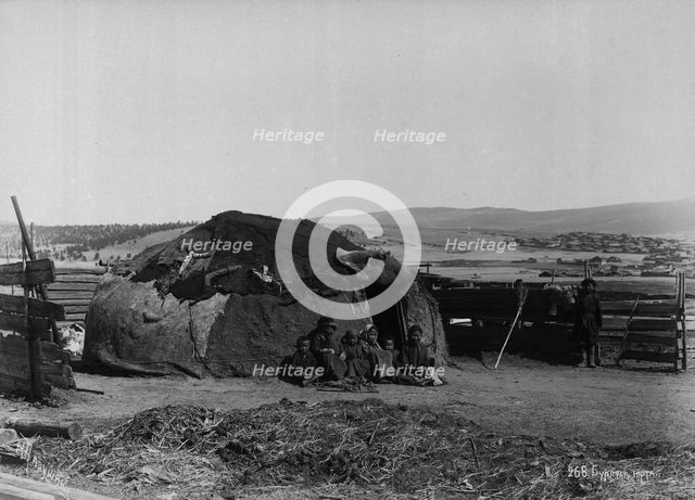 A Buriat 's Yurt, early 19th century. Creator: Nikolai Apollonovich Charushin.