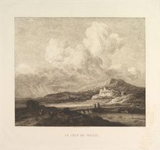 A Burst of Sunlight, 1860. Creator: Charles Francois Daubigny