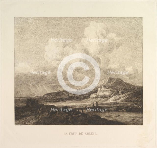 A Burst of Sunlight, 1860. Creator: Charles Francois Daubigny.