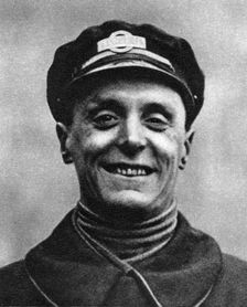 A bus driver, London, 1926-1927
