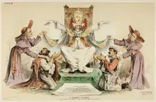 A Business Alliance, 1887. Creator: Joseph Keppler
