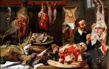 A Butcher Shop 1630s. Artist: Frans Snyders