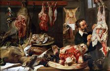 A Butcher Shop 1630s. Artist: Frans Snyders