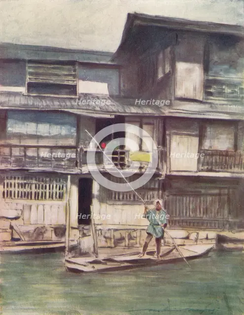 'A By-Canal', 1901. Artist: Mortimer L Menpes.