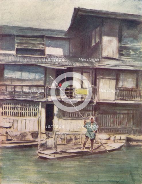 'A By-Canal', 1901. Artist: Mortimer L Menpes.