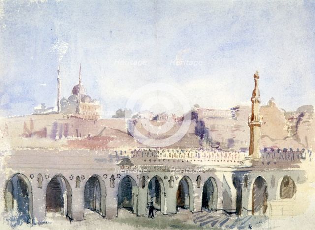 'A Byzantine City', c1864-1930. Artist: Anna Lea Merritt