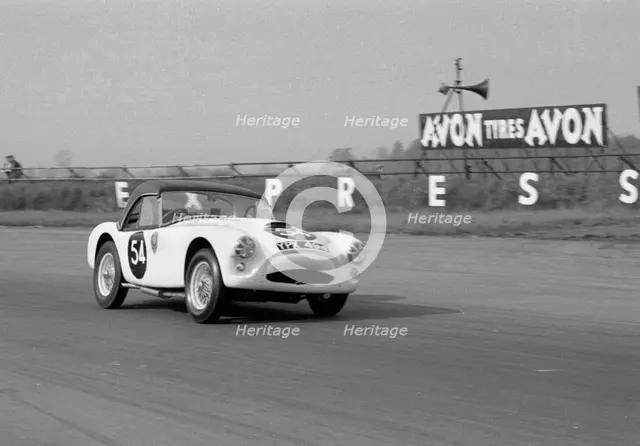 A.C. Ace-Bristol, Ecurie Chiltern at Silverstone 1959. J. McKechnie. Creator: Unknown.