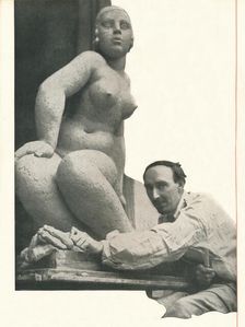 A cameo by Frank Dobson Booth's Has The Magic of Pygmalion. It Makes Even Some Statues Come To Lif