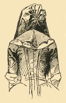 A Camlet Hood; taken from an Orginal Garment c1702, (1937). Creator: Unknown
