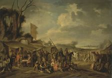A Camp by the Ruins, 1640. Creator: Cornelis de Wael