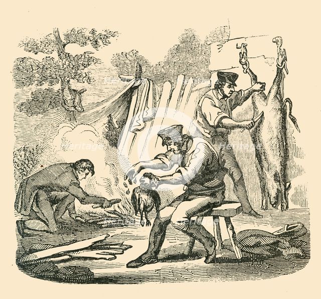 'A Camp Kitchen', 1849. Creator: Unknown.