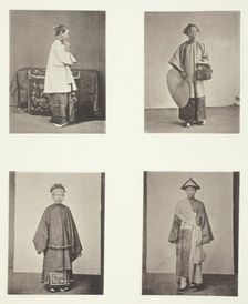 A Canton Lady; The Lady's Maid; A Bride and Bridegroom, c. 1868. Creator: John Thomson