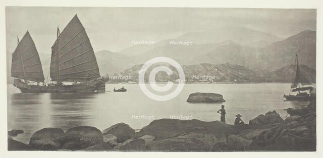 A Canton Trading Junk, c. 1868. Creator: John Thomson.