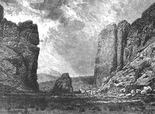 A Canon; A Ride Round the Valley of Mexico 1875. Creator: Frederick A. Lyons