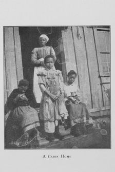 A cabin home, 1907. Creator: Unknown