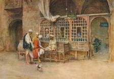 A Cairene Café c1905, (1912). Artist: Walter Frederick Roofe Tyndale