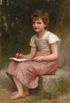 A Calling, 1896. Creator: William Adolphe Bouguereau (French, 1825-1905)