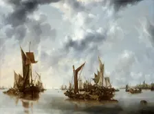 A calm 1654. Creator: Jan van de Cappelle