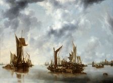 A calm 1654. Creator: Jan van de Cappelle