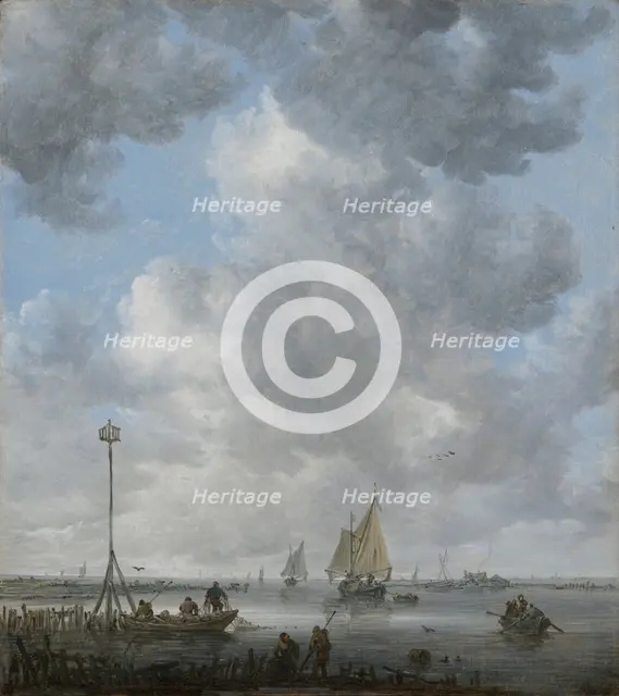 A Calm. Artist: Goyen, Jan Josefsz, van (1596-1656)