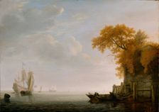 A Calm Sea, 1642. Creator: Simon de Vlieger