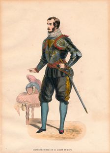 A Captain of the Pope's Swiss Guard, c.1900s