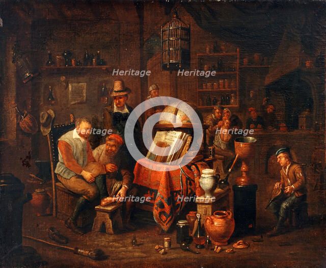 A capriccio of medical scenes. Creator: Gerard Thomas.