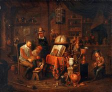 A capriccio of medical scenes. Creator: Gerard Thomas