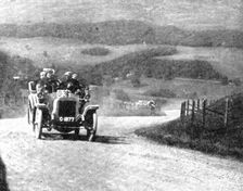 A car that secured a non-stop run throughout the Scottish Reliability Trials..., 1909. Creator: Unknown